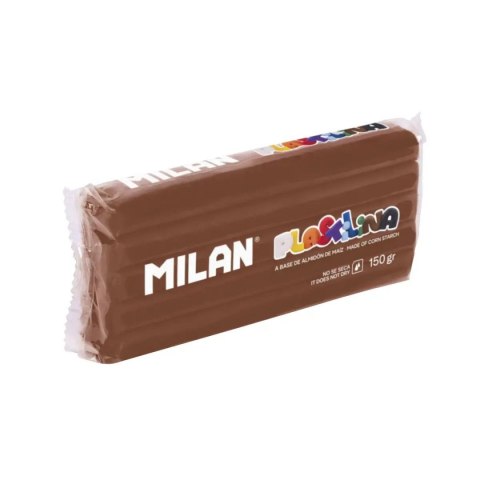 Milan Plastelina 1 kol. brązowa 150g Milan (91441570B)