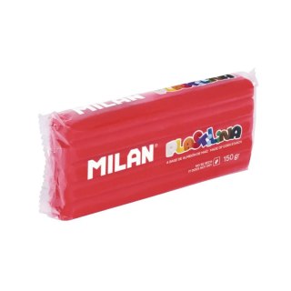 Milan Plastelina 1 kol. czerwona 150g Milan (91441530B)