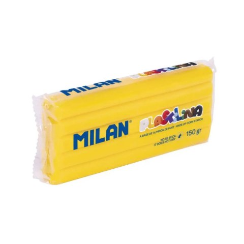 Milan Plastelina 1 kol. żółta 150g Milan (91441520B)