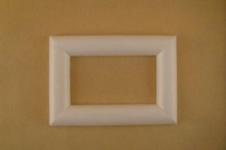 Ozdoba styropianowa elementy styropianowe ramka (230x165mm)