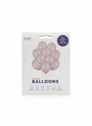 Partydeco Balon gumowy Party Deco BALONY STRONG pastelowy 10 szt 270mm Partydeco (SB12P-022-10)