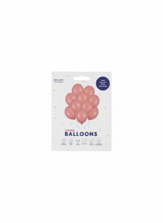 Partydeco Balon gumowy Party Deco BALONY STRONG pastelowy 10 szt rosa 270mm Partydeco (SB12P-081AN-10)