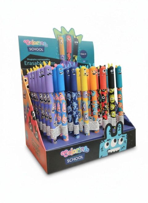 Patio Długopis wymazywalny Monster wkład niebieski 0,5mm Patio (01584PTR)