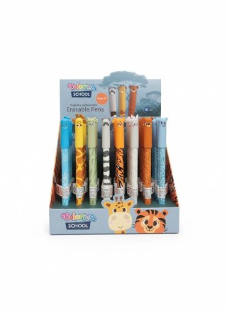 Patio Długopis wymazywalny animals wkład niebieski 0,5mm Patio (01577PTR)