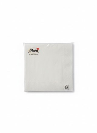 Pol-mak Serwetki Maki srebrny bibuła [mm:] 400x400 Pol-mak (DS_OG_005500)