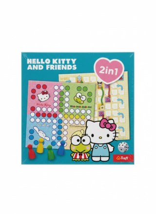 Trefl Gra planszowa 2w1 Hello Kitty Trefl (02896)