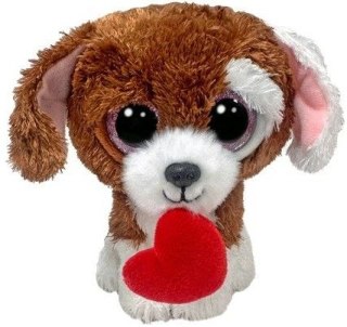 Ty Pluszak Boos Piesek Cuddles z sercem [mm:] 150 Ty (TY37398)