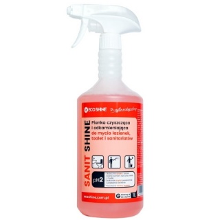 ECOSHINE PIANKA CZYSZCZĄCA DO ŁAZIENIEK SANIT SHINE 1L