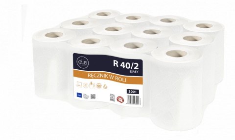 Ellis Ręcznik rolka Professional celuloza kolor: biały Ellis (3001)