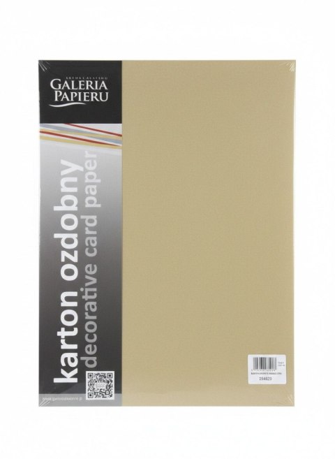Galeria Papieru Papier ozdobny (wizytówkowy) iceland A4 ZŁOTY 230g Galeria Papieru (204626)