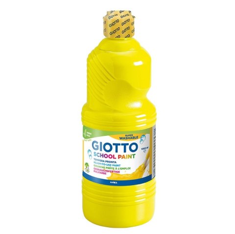 Giotto Farba tempera School Paint kolor: żółty 1000ml 1 kolor. Giotto (535502)