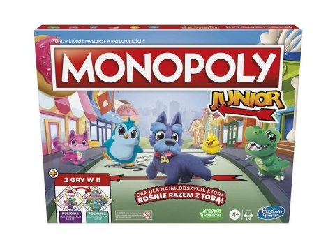 Hasbro Gra planszowa Monopoly Junior Discovery Edition Hasbro (F8562)