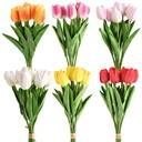 Home And Garden Kwiaty bukiet tulipanów 34cm 8 główek Home And Garden (1194)