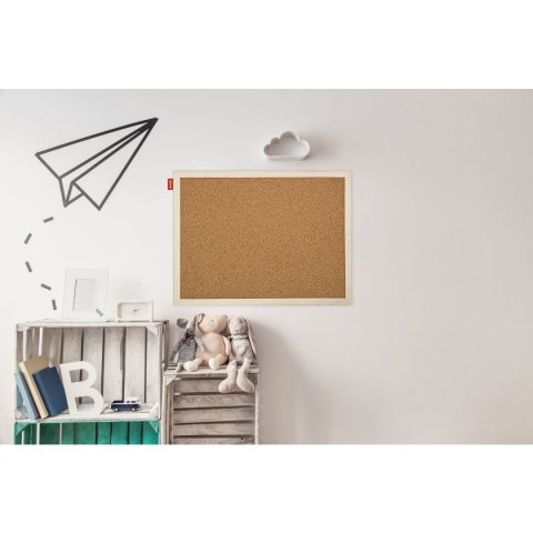 Memoboards Tablica korkowa 60x80 w ramie drewnianej [mm:] 600x800 Memoboards
