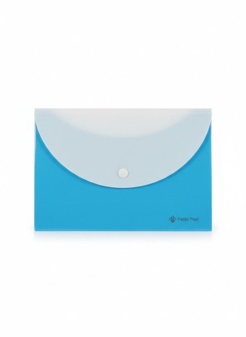 Panta Plast Teczka plastikowa na guzik A6 niebieski Panta Plast (0410-0088-03)