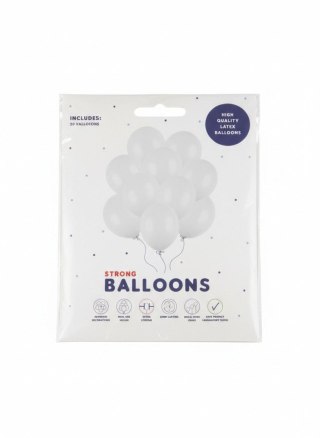 Partydeco Balon gumowy Party Deco BALONY STRONG pastelowy 10 szt niebieski 270mm Partydeco (SB12P-093J-10)