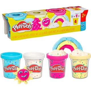 Playdoh Masa plastyczna dla dzieci 4Pak Confetti mix Playdoh (G1736)