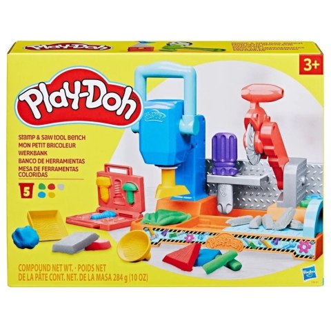 Playdoh Masa plastyczna dla dzieci Ciastolina Kolorowy warsztat Zestaw z akcesoriami mix Playdoh (F9141)