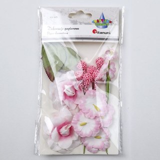 Titanum Ozdoba papierowa Craft-Fun Series kwiaty Titanum (25YX0902-7)