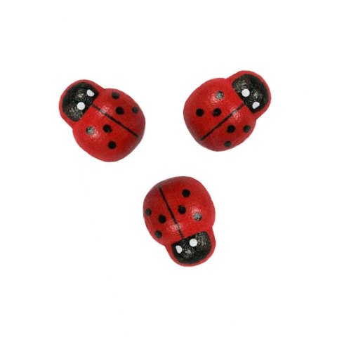 Titanum Ozdoba drewniana Craft-Fun Series drewniane biedronki Titanum (12x15mm)