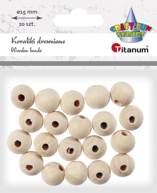 Titanum Ozdoba drewniana Craft-Fun Series koraliki Titanum (22TH401-8)