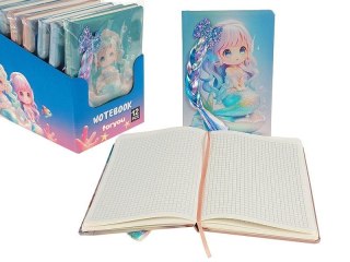 Adar Notes (notatnik) A5 dziewczynka z warkoczem krata Adar (629837)