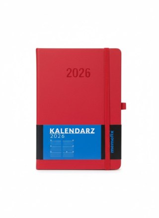Antra Kalendarz książkowy (terminarz) 2026 MEMOFIX TDW Antra (MOCHA czerwony)