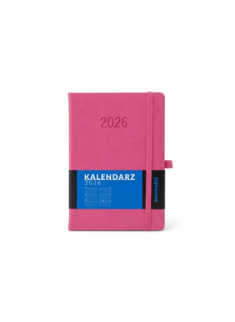 Antra Kalendarz książkowy (terminarz) 2026 MEMOFIX TDW Antra (różowy)