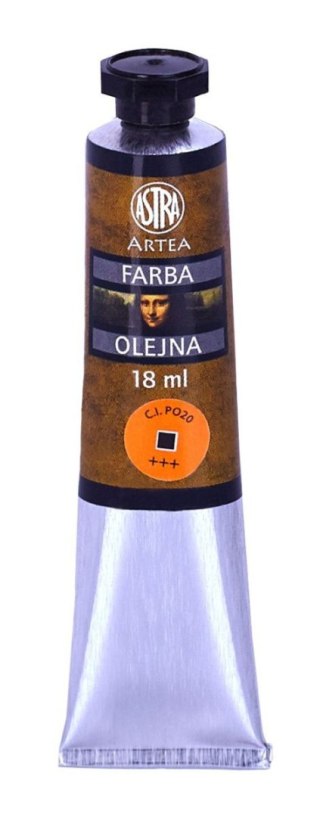 Artea Farba olejna kolor: żółta 18ml 1 kolor. Artea