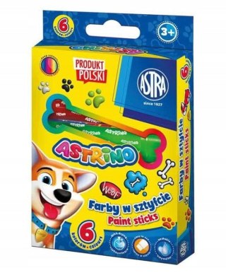Astrino Farby plakatowe Jumbo kolor: mix 6 kolor. Astrino (320025001)