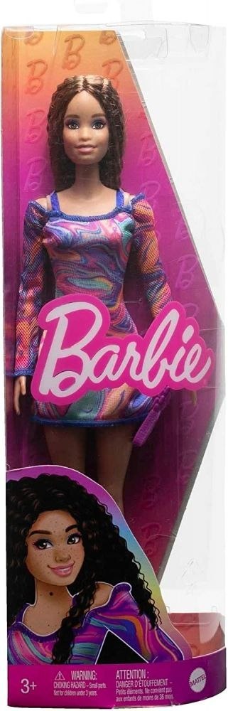 Barbie Lalka Marmurkowa sukienka [mm:] 290 Barbie (HJT03)