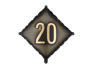Partydeco Balon foliowy 20, 46x46 cm Partydeco (FB362-20)