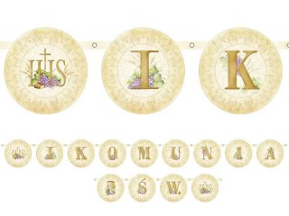Partydeco Baner Pierwsza komunia święta Partydeco (GRL3)
