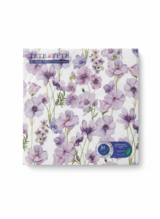 Paw Serwetki TaT Wild violet mix papier [mm:] 330x330 Paw (TL128700)