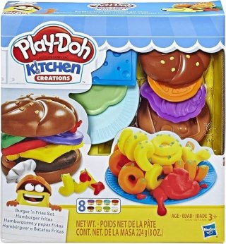 Playdoh Masa plastyczna dla dzieci Ciastolina zestaw Burger mix Playdoh (E5472AS00)