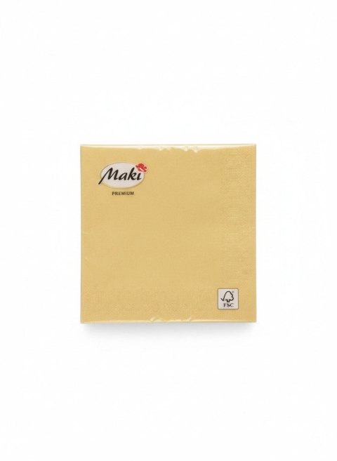 Pol-mak Serwetki złoty celuloza [mm:] 330x330 Pol-mak (SL_OG_005400)
