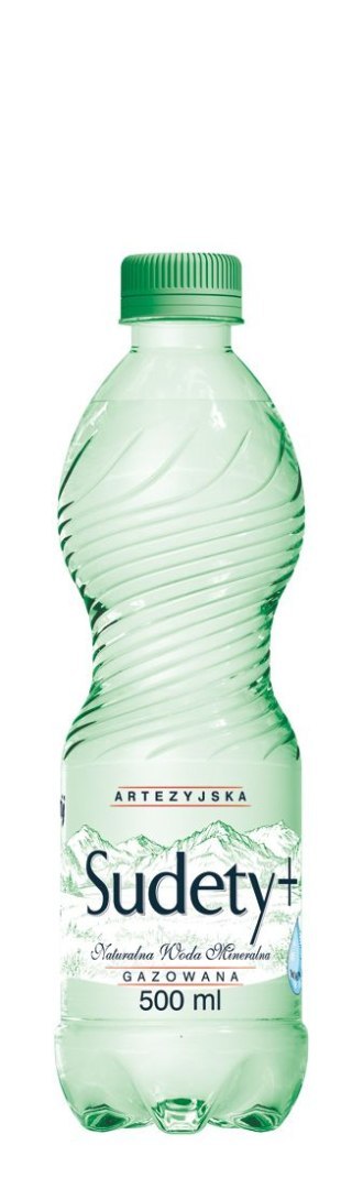 Sudety Woda gazowana 0,5L Sudety