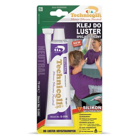 Technicqll Klej w tubie do luster 70ml Technicqll (S-096)