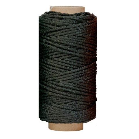 Tierra Sznurek ozdobny, czarny 50 mb, 10 dag 100g 50m Tierra
