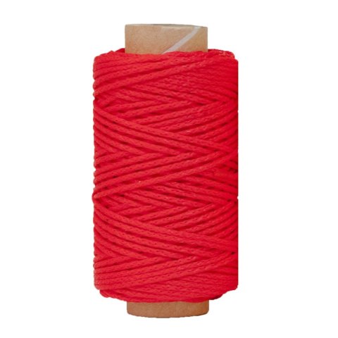 Tierra Sznurek ozdobny, czerwony 50 mb, 10 dag 100g 50m Tierra