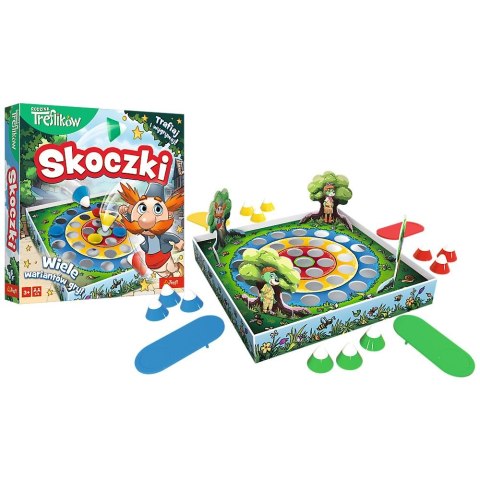 Trefl Gra planszowa Rodzina Treflików Skoczki Trefl (02820)
