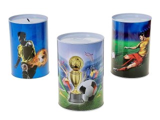 Adar Skarbonka 15cm piłka nożna metal Adar (610866)