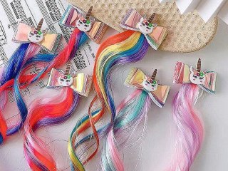 Adar Spinka doczepiane kosmyki włosów, ze spinką, kolorowe Adar (573246)