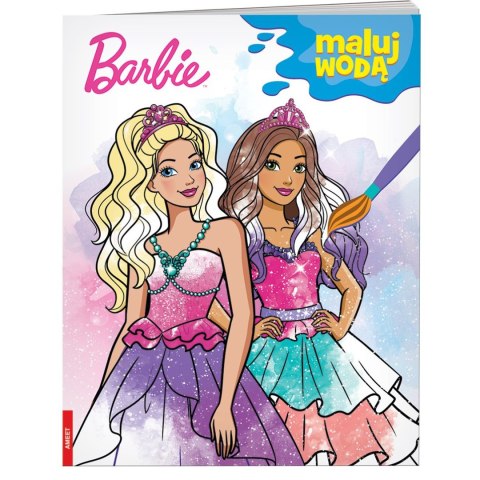 Ameet Książka dla dzieci Barbie™. Maluj Wodą Ameet