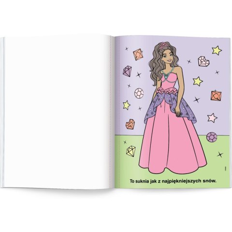 Ameet Książka dla dzieci Barbie™. Maluj Wodą Ameet