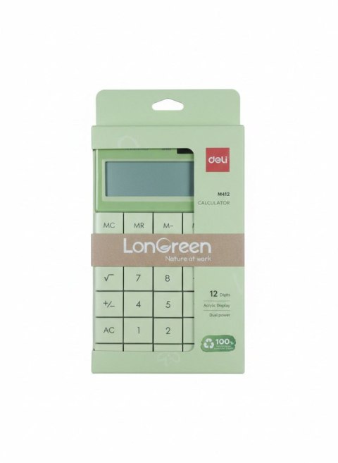 Argo Kalkulator na biurko LonGreen zielony Argo (EM412-GR)