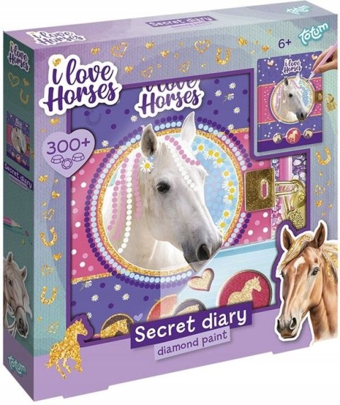 Bemag Zestaw kreatywny dla dzieci ozdób swój pamiętnik KONIE Bemag
