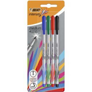 Bic Cienkopis Medium wkład mix 1,0mm 4kol. Bic (964824)