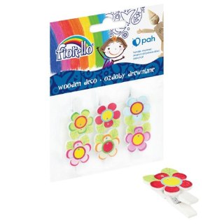 Fiorello Ozdoba drewniana Spinacz Fiorello (GR-WD723)