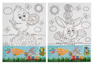 Grafix Zestaw kreatywny dla dzieci Płótno Wielkanocne 20x15cm Grafix (094397)